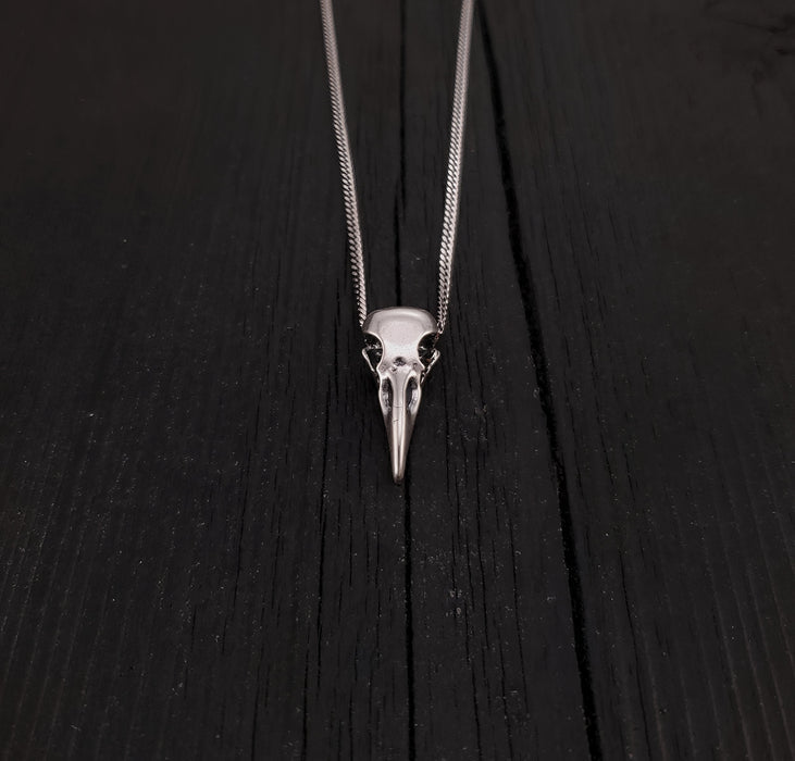 Raven Skull Necklace