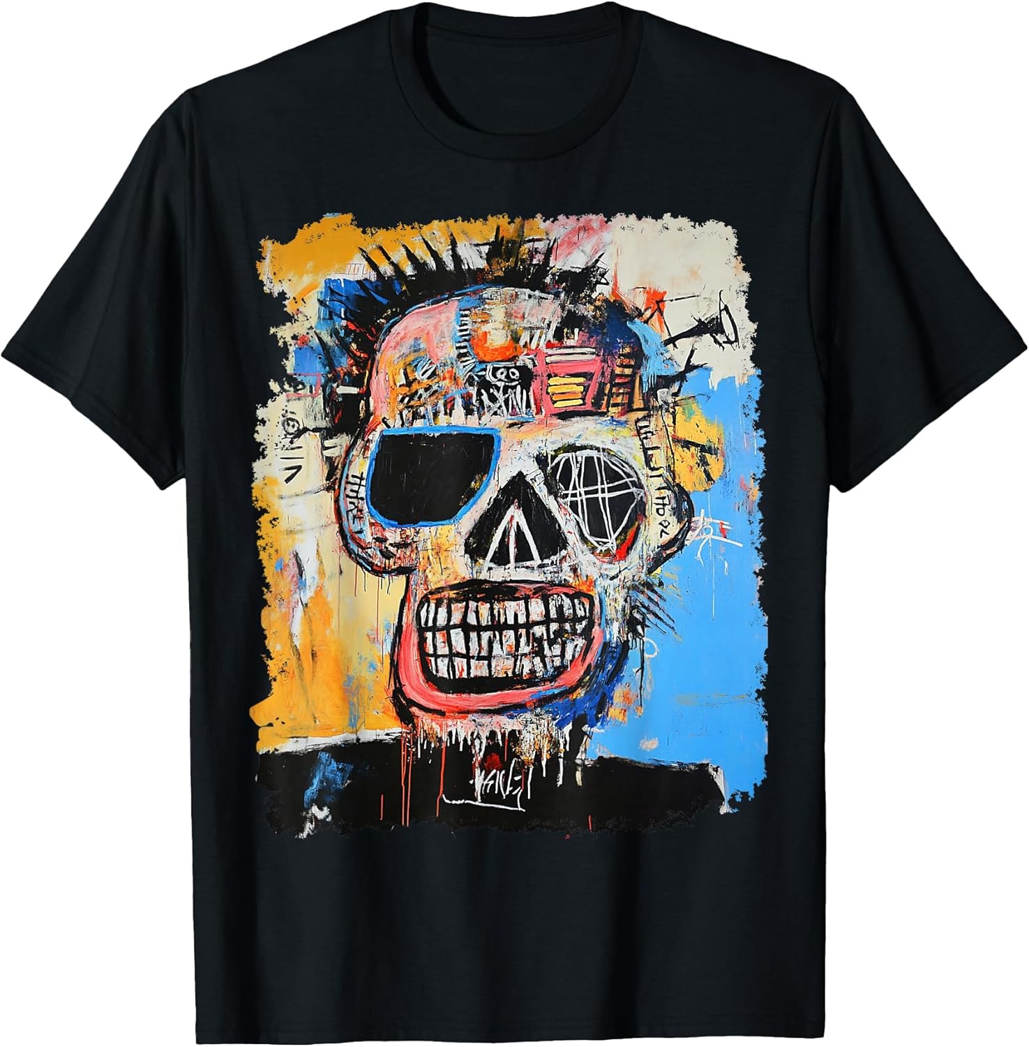 Pop Art Painting Graffiti 80s Style Designer T-Shirt Unisex T-shirt, Sweatshirt, Hoodie, Long Sleeve Tee