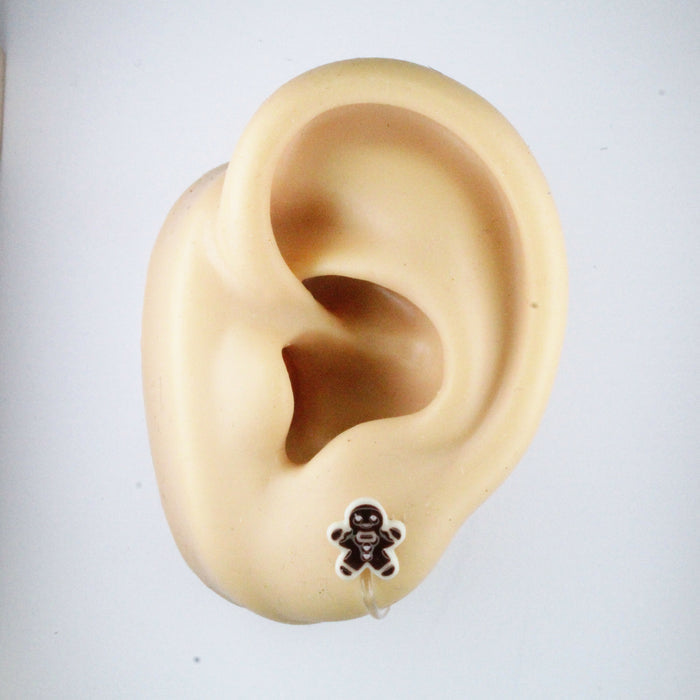 Christmas Earrings, individual or 6-pack, Tree, Gingerbread, Snowflake, Penguin Magnetic, Clip-on or Hypoallergenic Stud