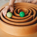 Natural Wooden Rainbow Tunnel - 12 Piece