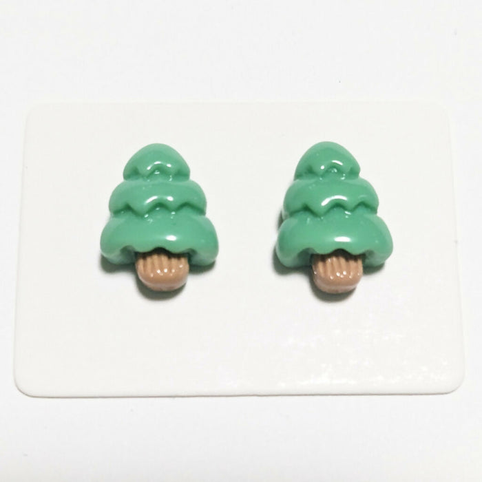 Christmas Earrings, individual or 6-pack, Tree, Gingerbread, Snowflake, Penguin Magnetic, Clip-on or Hypoallergenic Stud