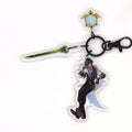 Genshin Impact Eye of God Weapon 'Kaeya' Keyring Acrylic Keychain