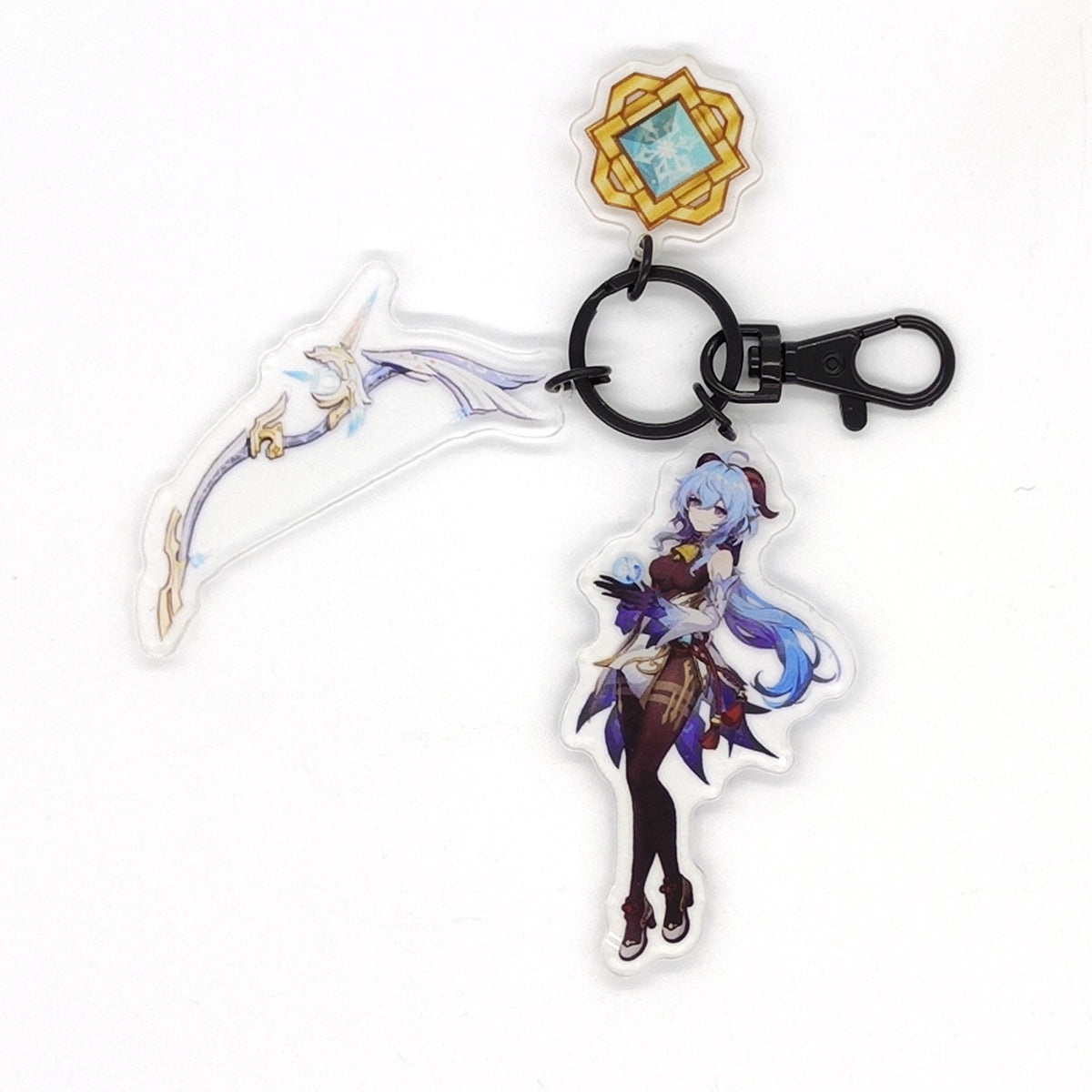 Genshin Impact Eye of God Weapon 'Ganyu' Keyring Acrylic Keychain