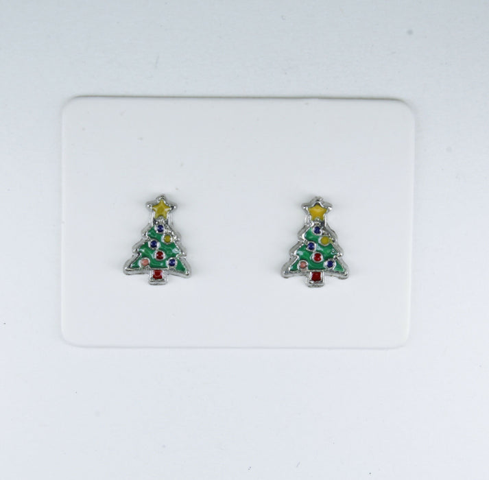 Christmas Earrings, individual or 6-pack, Tree, Gingerbread, Snowflake, Penguin Magnetic, Clip-on or Hypoallergenic Stud