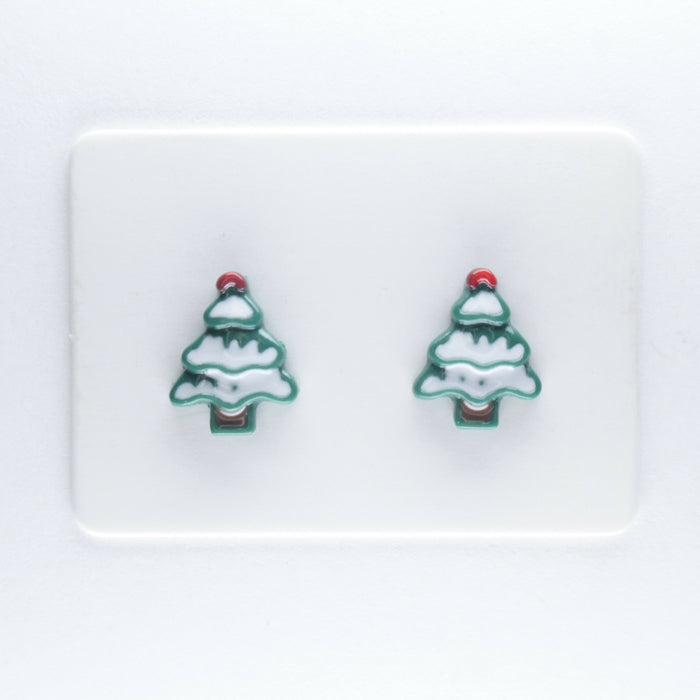 Christmas Earrings, individual or 6-pack, Tree, Gingerbread, Snowflake, Penguin Magnetic, Clip-on or Hypoallergenic Stud
