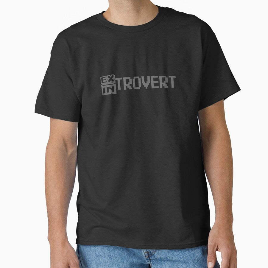 Are you extrovert or introvert ?? by H7designer Unisex T-shirt, Sweatshirt, Hoodie, Long Sleeve Tee