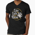 Live Love Rescue - Dog Lover Adopt a Dog Adoption by JamesClarke84 Unisex T-shirt, Sweatshirt, Hoodie, Long Sleeve Tee