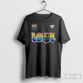 Classic Vegas Golden Knights Love Its Knights Pride Flag Shirts Unisex T-shirt, Sweatshirt, Hoodie, Long Sleeve Tee