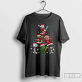 Classic Gamer Character Christmas Tree T Shirts Unisex T-shirt, Sweatshirt, Hoodie, Long Sleeve Tee