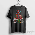 Classic Gamer Character Christmas Tree Unisex T-shirt, Sweatshirt, Hoodie, Long Sleeve Tee
