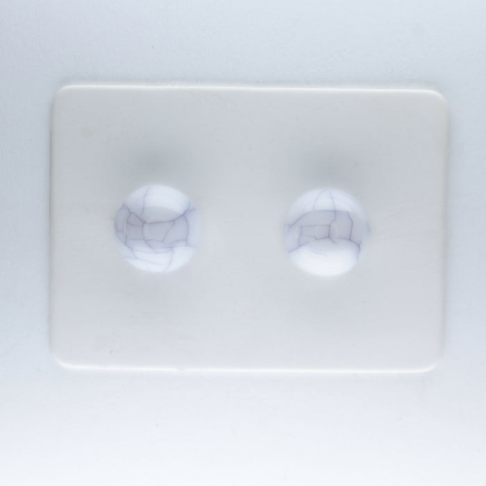 Crackle Stone Earrings 7 colors and 2 sizes, individual or 6 pack. Magnetic, Clip-on or Hypoallergenic Stud